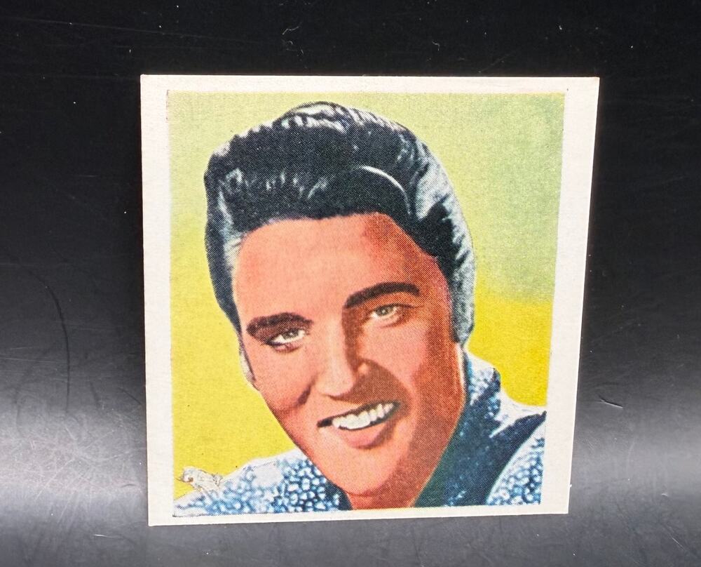 RARE 1959 Elvis Presley Kane Products Disc Stars 3 King TCB Elvis Card Graceland